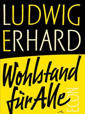 cover image of Wohlstand für alle